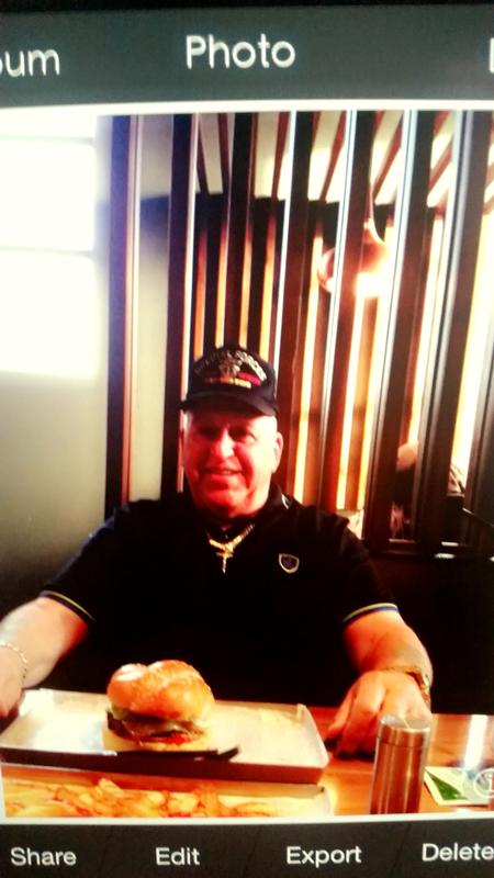 Roy Having Lunch