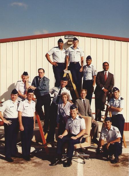 Airman Magazine staff, circa 1987