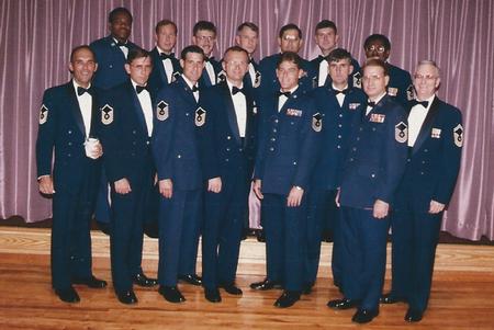 Graduating Seminar, USAF Senior NCO Academy, 1988