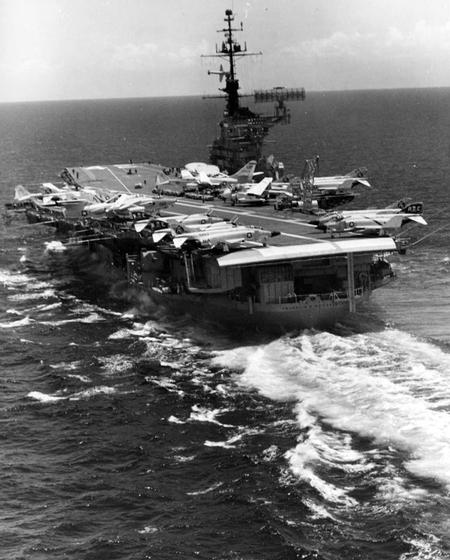 VF-84 on board USS FDR (CVA-42)