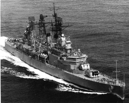 COMFIRST FLEET onboard USS Providence (CLG-6)