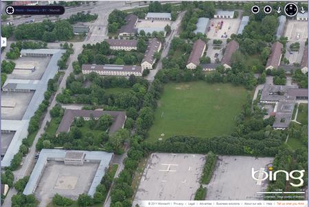 Arial View of Henery Kaserne