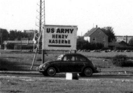 VW ouside Henry Kaserne