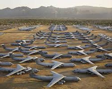 Airplane Boneyard - MASDC @ Davis Monthan AFB