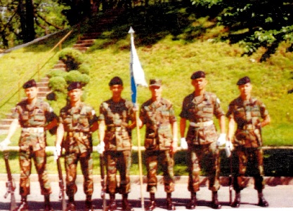 Thailand Honor Guard and me
