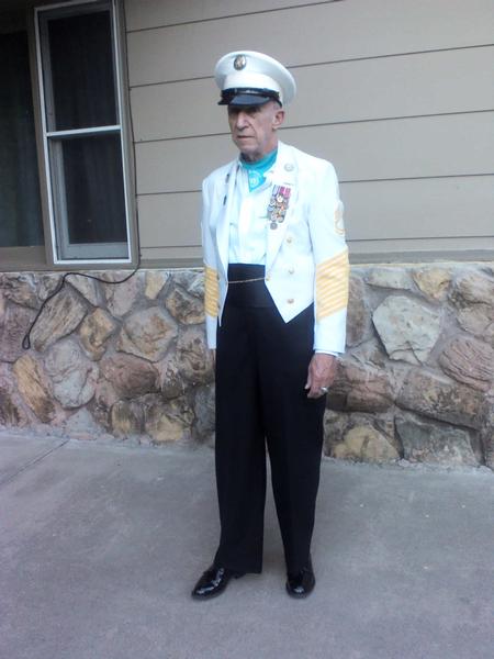 ready for Veteran Day parade taken 2015