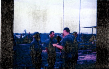 forward base camp in HOBO woods Vietnam 1967-68