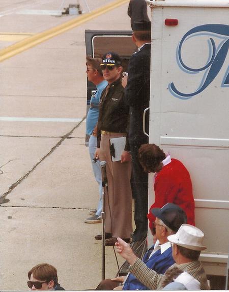 Narrating the Annual Open House Air Show