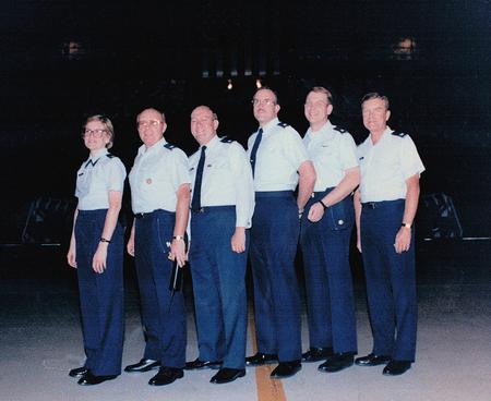 The public affairs officers working the Air Force's "Stealth Week"