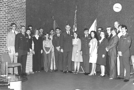 Everyone who attended my commissioning ceremony