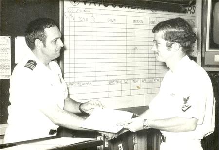 Commander Earnest and me