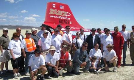 Race team photo