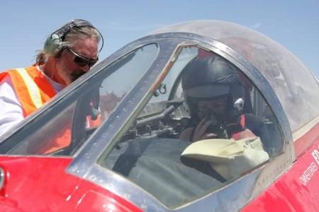 Me doing crew chief again