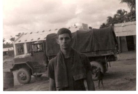 Me in front of our new Deuce and A Half