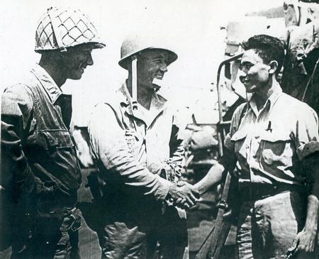 40th Infantry Division WW2 , Cpt Munyon, LTC JohnK Wright III