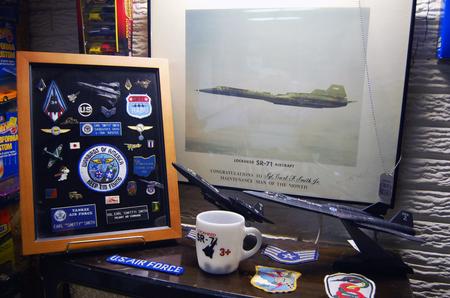 My SR-71 display in my man cave.