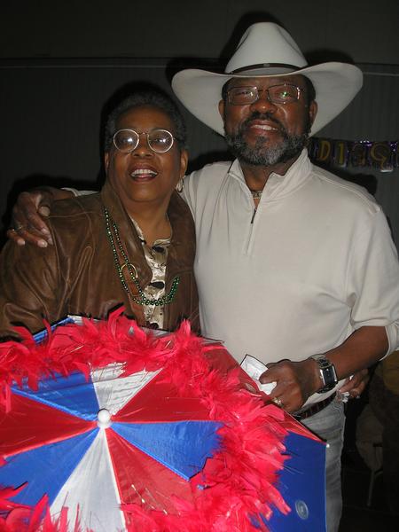 NAalvin Brooks with sister