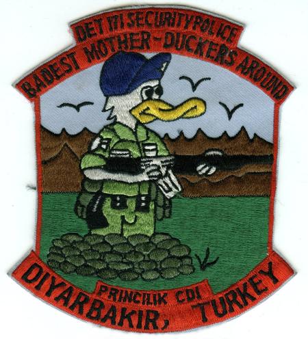 Our 171 Det Security Police patch.