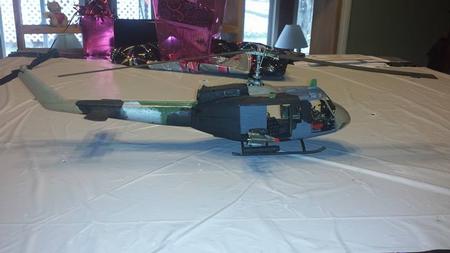 Bad ass Huey Gunship