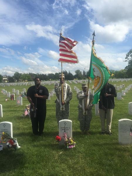 BLACK KNIGHTS OF DAYTON, ALUMNI Color Guard