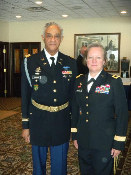 Maj. Graves and MG Jennifer Nappier