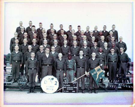 Father's BCT photo (4th row down, 3rd from the left)