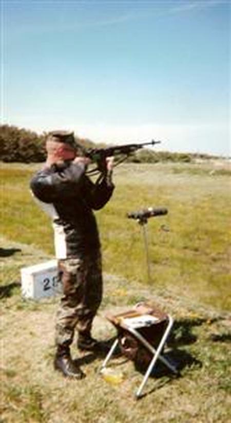200 yard slow fire standing national match slow fire M14 Zech Browning
