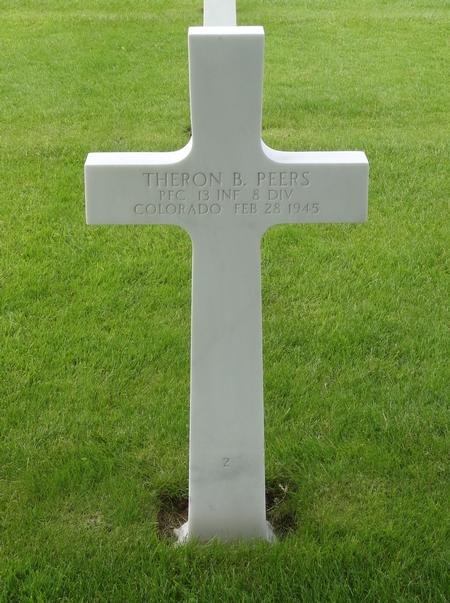 THERON B. PEERS Gravesite