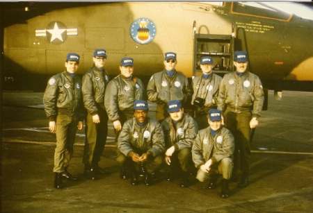 20 AMS team members for 1977 RAF Strike Command Tactical Bomb Comp
