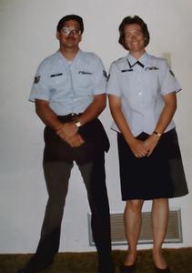 My younger brother and I