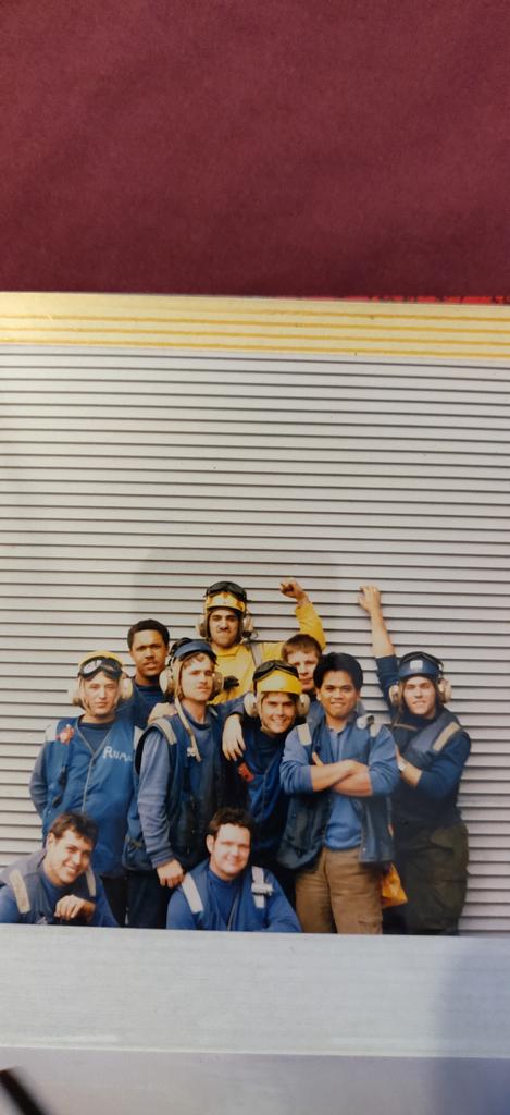 Dad and me, EO1 Harley Fender1995