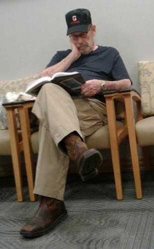 A1C Wayne Ginn on left