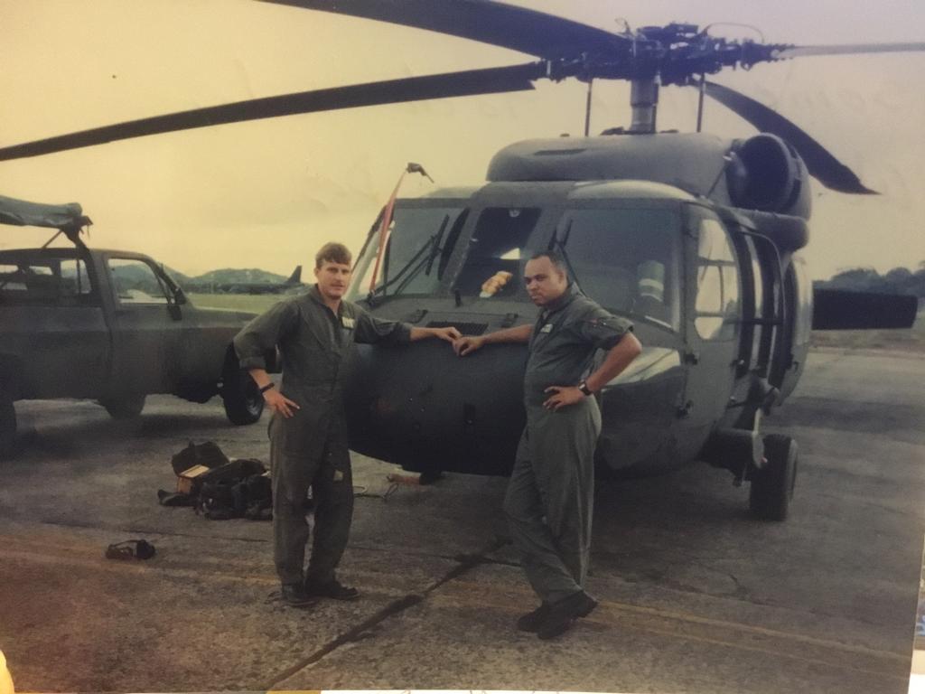 1st Lt. Robert Haines on a boat around islands at Pattaya, Thailand.