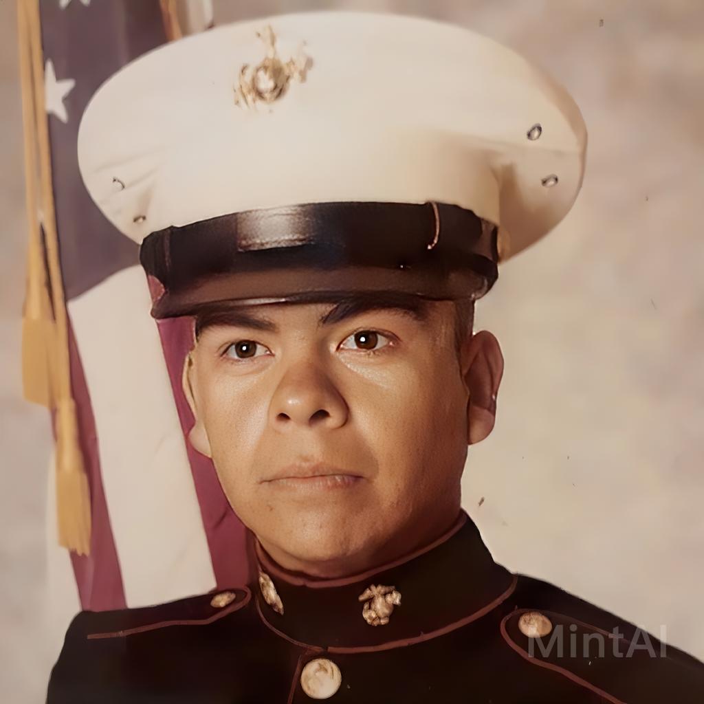 George with Company Commander