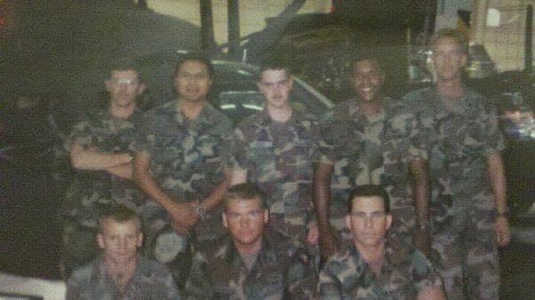 Ft. Polk. La main gate