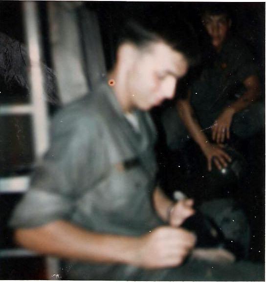 getting a haircut while off duty Etain,France 196