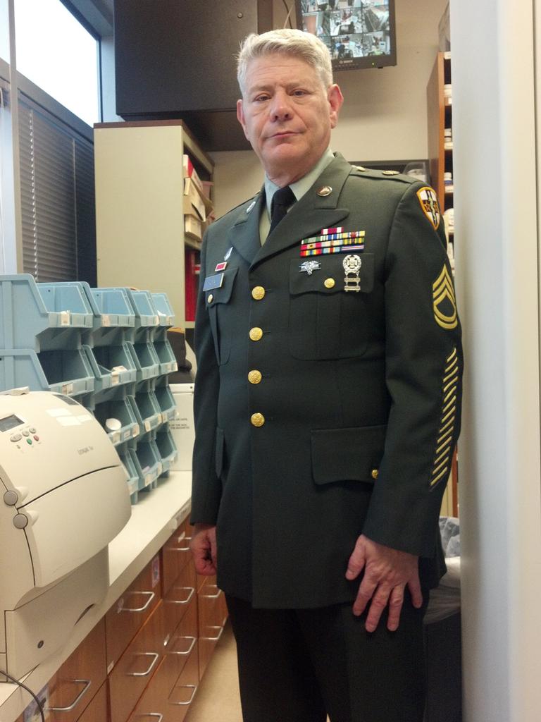 Getting ready for patrol