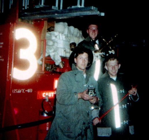 Father's flight bag with patches