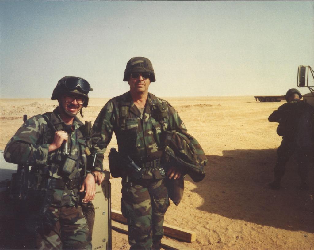 CAPT EDGAR (TED) COX, CO F-291 IR 75TH ID left