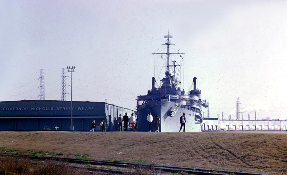 Camp Mosier coming in from the east