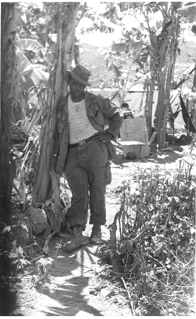 Me, at DaNang, Vietnam, 71-72 (Freedom Hill behind