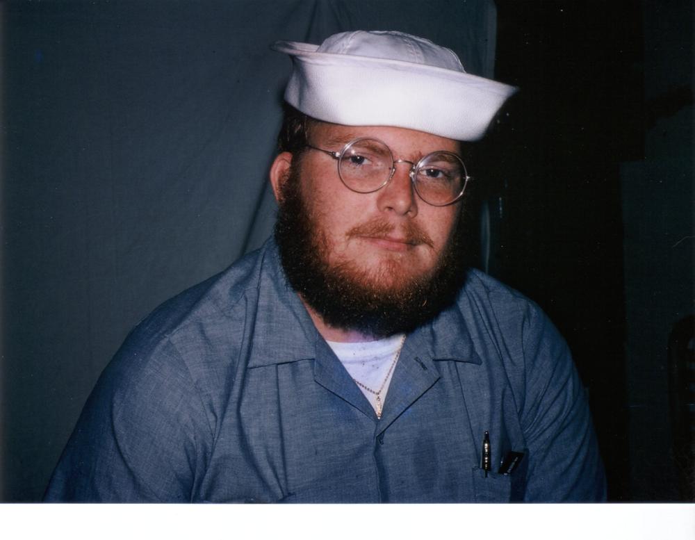 Jim Jonas checking the perimeter