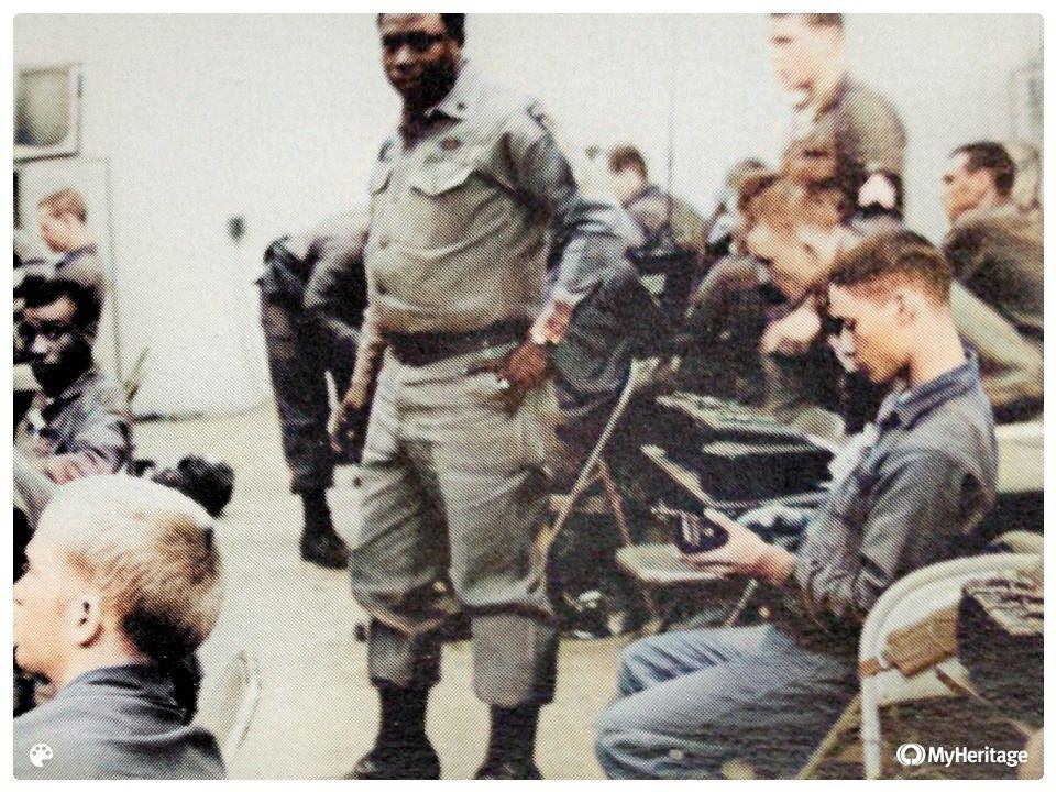 PVT Daniel J. Sphar and PFC Lynn Chapman