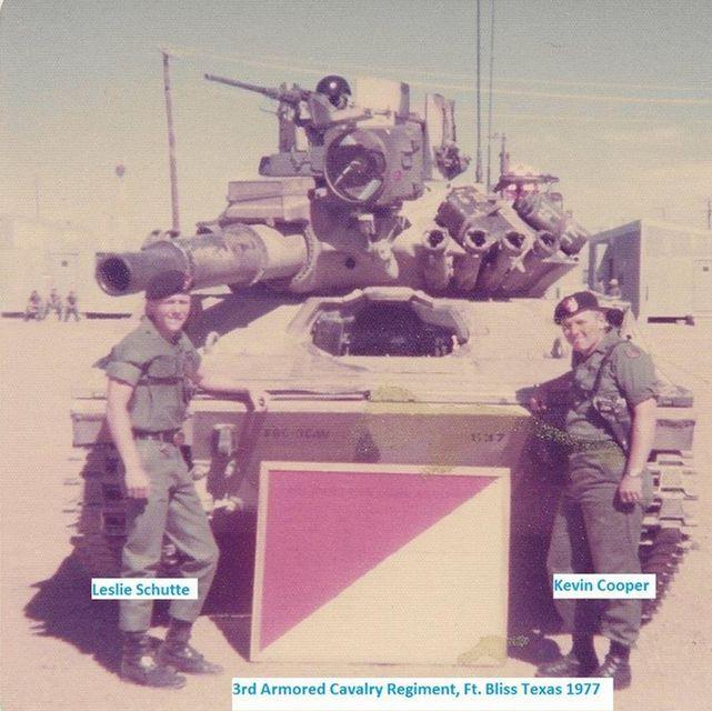 Gtrp 2/3 ACR Gunnery 1977
